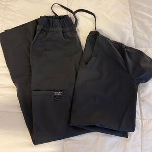 Cherokee grey pewter scrubs XS/XS